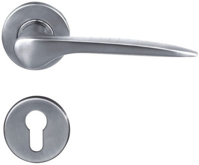 Solid Stainless Steel Lever Handle